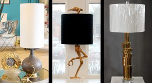 New Lamps - gold, bronze, metallics