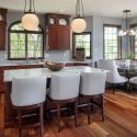 Open floorplan kitchen interior design renovation in Eastern, Pennsylvania