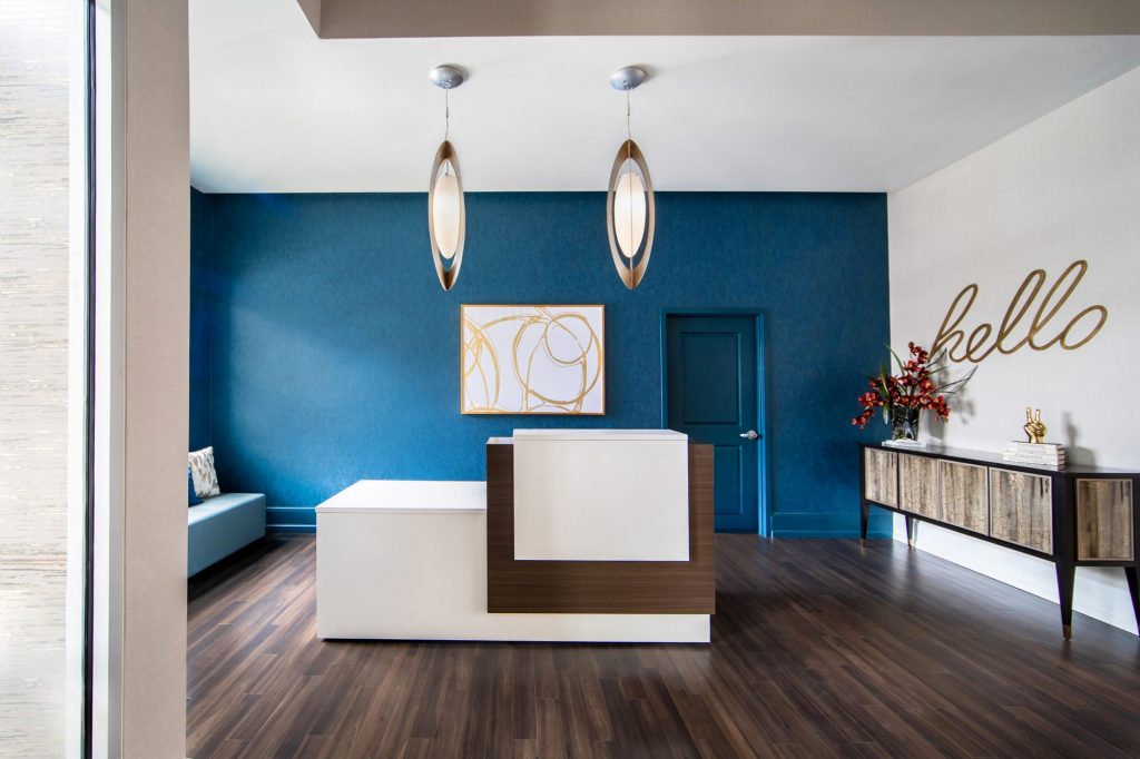 Inviting office interior