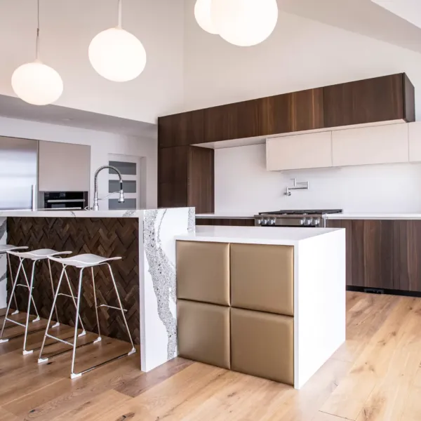 Bright and open kitchen