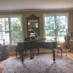 Front wall straight on