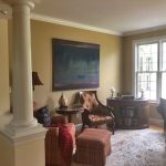 Left front corner of room